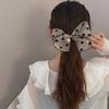 Estilo coreano elegante contas de balé polka dot bow anel de cabelo Internet Popular 2024 Novo Estilo Manchete Elástico Estilo Feminino Verão