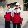 Uniforme Escolar Roupas de Primavera e Outono Roupas de Baseball para Crianças Roupas para Aula de Esportes Roupas para Jardim de Infância Primavera e Verão Terno para Primeira e Segunda Séries Roupas de Apresentação