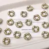 Cuentas de Acrílico Brillante con Forma de Rosquilla de 16 mm Hechas a Mano para Pulseras con Cuentas, Llaveros, Joyería, Materiales y Accesorios