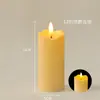 Luzes de Velas Acrílicas Transfronteiriças Velas Eletrônicas LED Decorações de Festa para o Dia dos Namorados Adereços de Decoração para Sala de Confissão