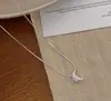 Collar con Forma de Bolsa de Ganado para Mujer Lujo Ligero Diseño de Nicho de Gama Alta Estilo Nuevo Personalizado Versátil Moda Colgante Cadena para Clavícula Joyería