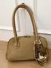 Bolso de mujer retro transfronterizo de textura mate diaria 2026 nuevo de gran capacidad tipo Boston bolso de hombro para debajo del brazo