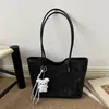 Bolsa de Gran Capacidad Transfronteriza para Mujer Verano 2026 Nuevo Versátil Moda Hombro Único Tendencia Viaje Diario Retro Casual Bolso Tote