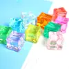 Cubitos de Hielo Simulados Hechos a Mano Creativos Guardería Pegamento de Crema DIY Árbol de Cristal Colorido Suministros de Decoración Venta al por Mayor
