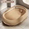 Placa de Arranhar e Almofada de Dormir para Gatos Tudo-em-Um, Ferramenta para Afiar Garras, Durável e Não Solta Pelo, Tapete Extra Grande, Brinquedo para Gato
