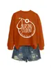 Estudante de enfermagem Amazon Wish site independente moletom casual confortável versátil feminino gola redonda manga longa