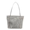 Grande Capacidade Bolsa Tote Bolsa Feminina 2025 Nova Alta Qualidade All-match Pearl Bow Mão Ombro Bolsa Axila
