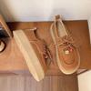Zapatos Planos de Plataforma con Suela Gruesa para Mujer, Modernos, Versátiles, Cómodos y Súper Populares, Zapatos Planos Suaves con Ligero Aumento de Altura para Mujer, Nuevo Estilo 2025