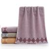 Toalla de algodón puro, toalla de baño para adultos, para hombres y mujeres, toalla de cara para el hogar, hotel, peluquería, salón de belleza, logotipo bordado