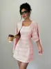 Blazer de Moda Europeu e Americano Transfronteiriço 2026 Novo Feminino Exquisito e Elegante para Encontros Noturnos com Design de Cintura Marcada