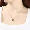 Collar de Perlas Francesas de Lujo Ligero de Origen Transfronterizo para Mujer Diseño de Nicho Forma de Corazón Cadena para Clavícula de Acero Inoxidable de Alta Calidad Joyería