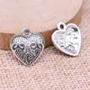 17X16Mm 1.2g Multicolor DIY Aleación de Zinc Accesorios para Joyería Corazón Corazón Corazón Colgante