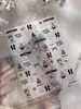Maillard Estampado de Leopardo Árbol de Navidad Pegatinas para Uñas Cuadros Lazo Copo de Nieve Inglés Otoño/Invierno Navidad Pegatinas DIY Venta al por Mayor