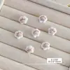 Dopamina Estilo Fofo Forma de Feijão Arte de Unha Especial Flock Dourado Patinha de Gato Resina de Cor Sólida 3D Pedras de Strass Decorações de Unha DIY