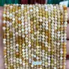 2mm 3mm 4mm Piedra Natural Facetada Bolas Pequeñas Cortadas Facetadas Cuentas Sueltas Accesorios para Joyería DIY Pulsera con Cuentas Collar Al por Mayor