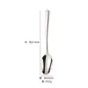 Acero Inoxidable 304 Juego de Cubiertos para Comida Occidental Cuchillo y Tenedor Cuchara Cuchillo para Bistec Set de Hotel Café Postre Cuchara para Hielo Elegante Cuchara para Helado