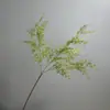 Alecrim Dourado Artificial de Haste Única, Samambaia Aspargo Dourada, Flores Decorativas, Plantas de Salgueiro Dourado, Grama Coral