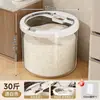 Recipiente de Armazenamento de Arroz 2026 Balde de Arroz de Grau Alimentício para Uso Doméstico, à Prova de Umidade, Selado, à Prova de Insetos, Novo Modelo Caixa de Armazenamento de Farinha, Pote de Arroz