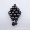 Tuerca de Rueda de Coche M12*1.5M12*1.25 Negra Electroforética Cromada Hexagonal Exterior Tuerca de Neumático