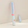 Peine alisador con cojín de aire de dopamina para mujer, adecuado para cabello largo, desenredante y rizador, antiestático, para uso doméstico, peine alisador con airbag