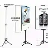Soporte de doble cara ajustable para fotos, expositor, soporte para tablero KT, soporte triangular para fotos, soporte retráctil para carteles publicitarios, rollo de fotos