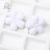 Contas de Flor de Cerejeira com Furo Reto em Acrílico Pingente Artesanal DIY Corrente para Pendurar Chaveiro Pendente de Bolsa Material para Joias Ccd