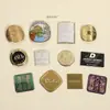 Letreros Metálicos con Logo de Perfume Personalizado, Placas de Aluminio Curvadas Personalizadas para Perfumes y Velas Aromáticas, Etiquetas Vintage para Botellas de Vidrio
