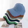 Gorra de Béisbol Verde Otoño e Invierno Color Sólido Simple que Favorece el Rostro Estilo Coreano Pequeño Ins Gorra de Pico de Felpa Versátil Sombrero de Lana de Cordero