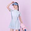 Traje de Baño para Niños Traje Conservador de Gama Alta para Mujeres 2024 Nuevo Verano Profesional que Cubre el Vientre Adelgazante