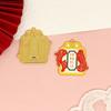 Cientos de Accesorios para Joyería DIY, Dijes Colgantes de Bendición Estilo Chino con Aceite de Aleación, Materiales Hechos a Mano