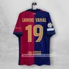 2425Fcb Bayern Chelsea Psg Segunda Equipación de Visitante Números de Jugador Estrella Versión Champions League Kane Lewandowski Palmer Fibra de Bambú Carbón