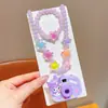 Lindo set de collar y pulsera para niños de muñeca Sanrio con cámara de proyección, accesorios versátiles de princesa con cuentas para niñas