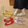 Zapatos Planos de Cuadrado con Lazo de Nuevo Estilo 2026 para Mujer, Mocasines Versátiles de Suela Blanda para el Trabajo, para Combinar con Faldas