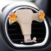Nuevos adornos de resina de Pikachu para coche, adornos de dibujos animados para la consola central del coche, decoraciones para la pantalla de navegación, adornos de cabeza que se mueven