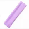 Faixas de Cabeça Esportivas de Cor Sólida Europeias e Americanas de Venda Quente Transfronteiriças para Homens e Mulheres, Faixas de Cabelo Elásticas Altas Antiderrapantes, Lenços de Cabeça Absorventes de Suor para Yoga Fitness