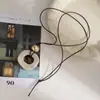 Novo Colar Quadrado Irregular Vazado Inspirado em Zen Estilo Chinês, Corrente de Suéter Osso de Camelo Resina Estilo Étnico Vintage para Mulheres