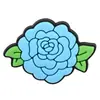 Nuevos Zuecos Florales Coloridos Accesorios DIY Desmontables Zapatos de Goma Suave de PVC Hebilla de Flor para Zapatos Accesorios Decorativos Accesorios para Zapatos