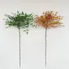 Decoración de planta verde artificial, adorno grande simulado de pie para interiores para la sala de estar, planta verde realista de lujo ligero, nandina