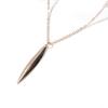 Colar elegante e monocromático estilo coreano personalizado com múltiplos pingentes fofos corrente para clavícula de celebridade da internet feminina 20370