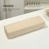 Conjunto de Almofadas de Mão para Salões de Unhas, Almofadas de Mão de Couro Anti-Manchas Cor Creme, Tapetes de Mesa, Ferramentas de Almofada, Almofadas de Mão para Unhas no Atacado