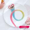 Tocado Infantil Femenino de Princesa Super Hada Lindo Colorido Trenzas para el Cabello Accesorios para el Cabello de Niñas Pelucas Trenzas Anillos para el Cabello