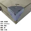 23,26,28mm Protector de Esquina Triangular Grande Caja de Herramientas Esquina Anticolisión Accesorios para Manualidades Caja de Vino Accesorios para Caja de Madera