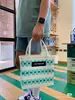 Ins Celebridade da Internet Tailândia Chiang Mai Férias Lazer Bolsa Artesanal Rattan Tecido Bolsa Feminina Cesta de Vegetais Bolsa de Mão