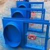 Válvulas de Enchufe Personalizadas al por Mayor para Transferencia de Materiales, Válvulas de Compuerta de Tornillo Eléctricas de Alta Temperatura, Válvulas de Enchufe Neumáticas de Acero Inoxidable para Estanques de Peces