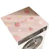 Funda simple de tierra de diatomeas para lavadora de tambor, funda a prueba de polvo, funda absorbente de agua y resistente al sol para refrigerador, base a prueba de polvo para mesita de noche