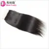 Peruca Xuchang Cabelo Humano Liso Brasileiro Com Fechamento de Renda 4*4