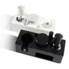 Dispensador de café en polvo y juego de pisón, juego de tres piezas para base de pisón 51/53/58 mm, martillo de pisón de café de fuerza constante