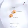 Acessórios dourados de longa duração que retêm a cor para DIY com contas, contas de transferência de flor de pessegueiro pequenas, período flor e lua, pulseira de pérolas