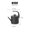 Acero Inoxidable 304 Hervidor para Cocina de Inducción Hervidor de Fondo Plano Tetera Hervidor Doméstico Engrosado para Hervir Hervidor Simple Individual
