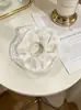 Directo del fabricante: Goma para el pelo de encaje fresca y dulce, scrunchie de tela floral, liga para el pelo, banda para el pelo